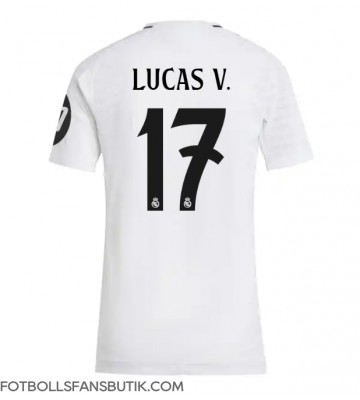 Real Madrid Lucas Vazquez #17 Replika Hemmatröja Damer 2024-25 Kortärmad